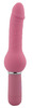 Pure Pink Silicone Vibrating Ballsy Dildo
