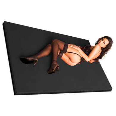 Liberator King Sized Escape in  Black Microfiber