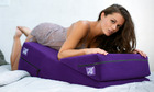Liberator 24" Wedge/Ramp Combo in  Purple Microfiber Sex Toy Product