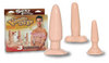Vanilla Dip Butt Plugs Set Of 3