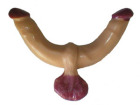 Lifelike Double Dong W/Balls