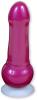 Fushia Dildo with Vac-U-Lock Suction Plug