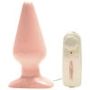Vibro Erotems Large Butt Plug Beige