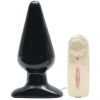 Vibro Erotems Large Butt Plug Black