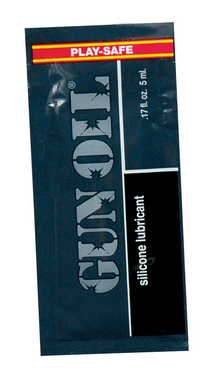 Gun Oil Silicone Foil Pack Each Sex Toy Product