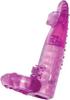 Dominator Penis Sleeve W/ Bullet Magenta