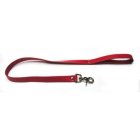 Bondage Basics Leather Leash Red 30 inches Sex Toy Product