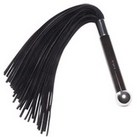 Sensua Suede Whip Black Sex Toy Product