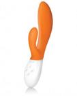 Ina 2 Dual Vibrating Silicone Massager Waterproof - Orange Sex Toy Product