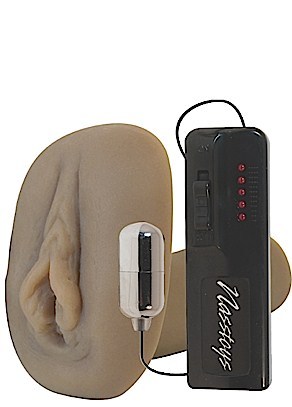 Real Skin Vibrating Latin Pussy Masturbator 	 Sex Toy Product