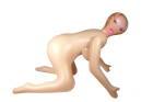 Patty Penetrator Doggie Style Love Doll Inflatable Beige Sex Toy Product