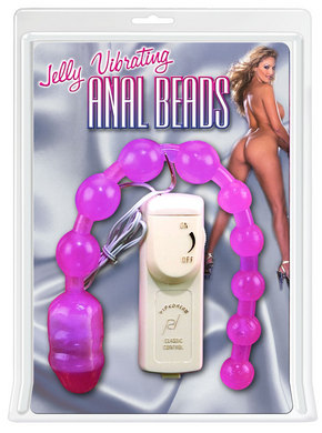 Vibrating Jelly Anal Beads
