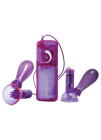 Vibrating Nipple Pumps Purple	 Sex Toy Product