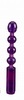 Waterproof Vibrating Anal Beads - Purple
