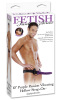 Fetish Fantasy Series 10� Purple Passion Vibrating Hollow Strap-On