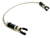 Nipple Clamps Barrel W/Chain Chrome