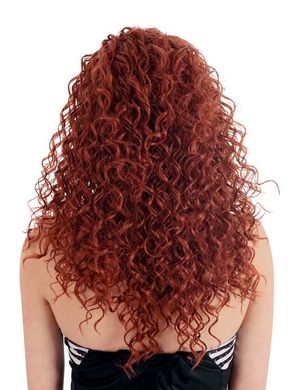Dare Spiral Curls Brown Wig Sex Toy Product