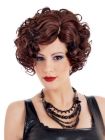 Vivid Short Layer Bob Fun Red Wig