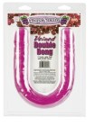 Veined scented 17 inch double dildo