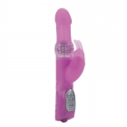 Silicone Jack Rabbit Vibe Pink Sex Toy Product