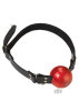 2in Red Ball Gag W/D Rings
