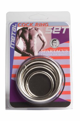 cock ring set - metal