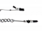 Endurance Teaser Tip Nipple Clamps With Link Chain Silver	 Sex Toy Product