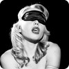 Sex & Mischief Satin Black Blindfold Sex Toy Product Image 2