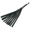 Sex & Mischief Faux Leather Flogger -Black