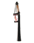 Cheetah Print Handle 22 inch Rubber Whip