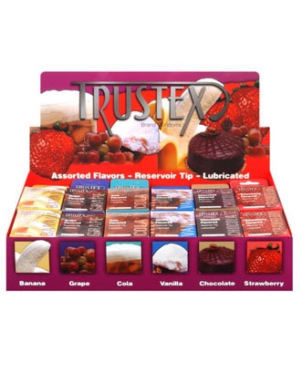 Trustex Flavors (48 Pc Display)