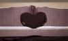 D�cor Heart Wedge in Espresso Velvish 