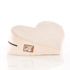 D�cor Heart Wedge in Buckwheat Velvish 