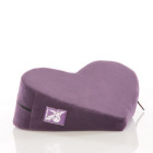 D�cor Heart Wedge in Aubergine Velvish 