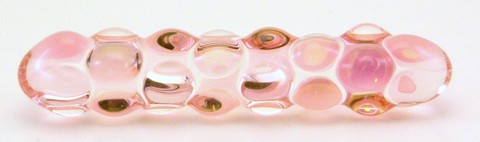24kt Gold Pure Wand Kegel Glass Dildo by RubyGlass21