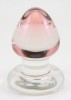 Pink GumDrop Glass Plug by RubyGlass21