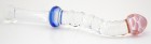 24kt Gold Nemo Wrap Love Baton Glass Dildo by RubyGlass21