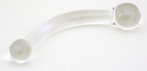 Clear Sinsation Glass Dildo by RubyGlass21