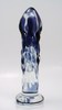 Blue Candle Light Glass Dildo by RubyGlass21