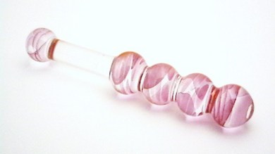 24kt Gold Nemo Popper Glass Dildo by RubyGlass21