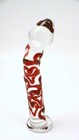 Red Cupid Glass Dildo by RubyGlass21