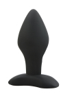 Velvet Plush Silicone Fulfiller Butt Plug
