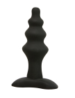 Velvet Plush Silicone Rippler Butt Plug