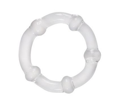 Falcon Glass Cockring 45mm Clear