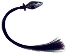 Fashionistas Glass Pony Tail Butt Plug Small