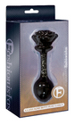 Fashionistas, Glass Rose Butt Plug, Large