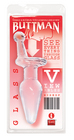 ButtMan's Viewable Glass Butt Plug, Bishop