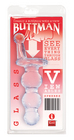 ButtMan's Viewable Glass Butt Plug, Spheres