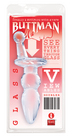 ButtMan's Viewable Glass Butt Plug, Doubler