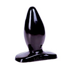 Falcon BUTT PLUG, Black, Medium